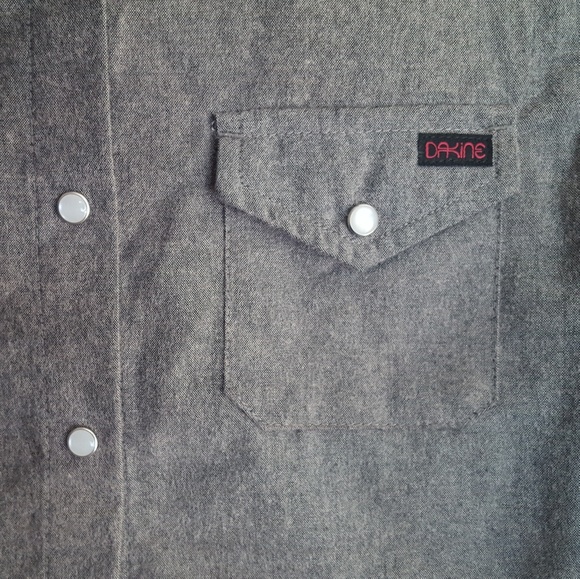 DaKine Izarra chambray button up pearl snap - Picture 5 of 6